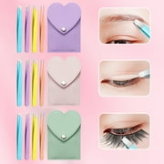 DoubleYi Tweezers 1 Set Cosmetic Tool with Storage Bag Durable Eyebrows Hair Removal Tweezer